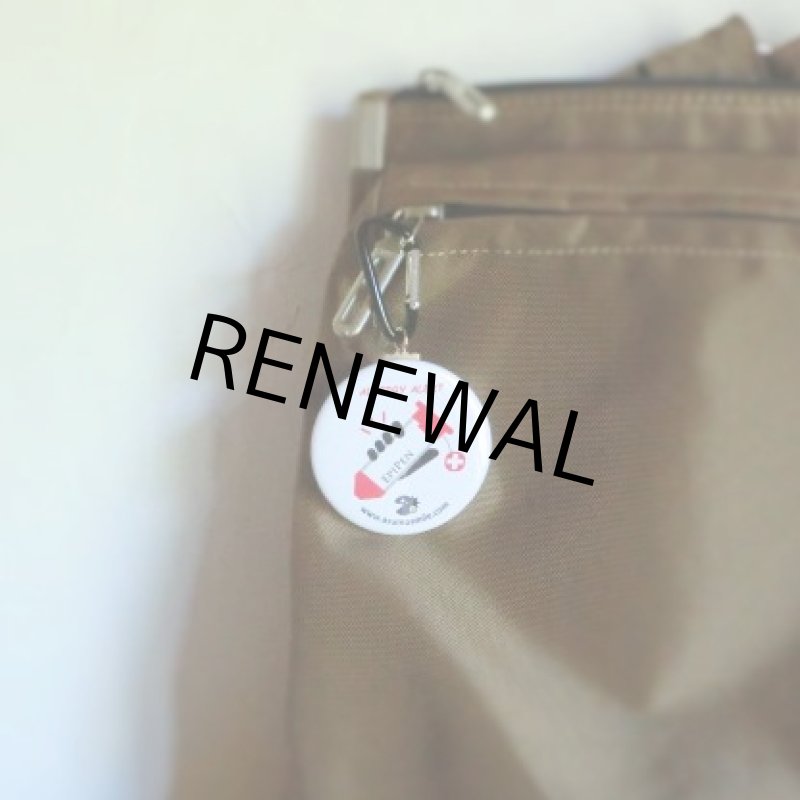 画像4: エピペン表示キーホルダー【アクリルタイプにリニューアルしました】 (4)