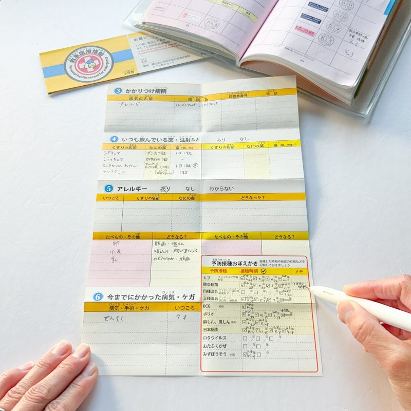 画像14: 【救急医監修】わたし医療情報ノート＆まもるカードセット (14)